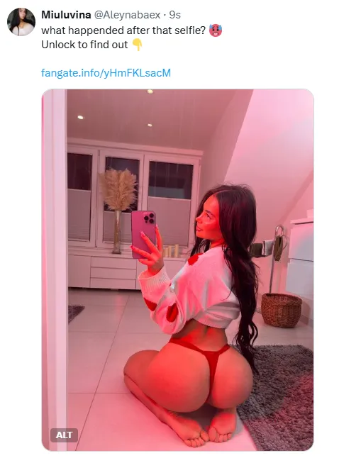 Real X/Twitter post driving traffic to Fangate